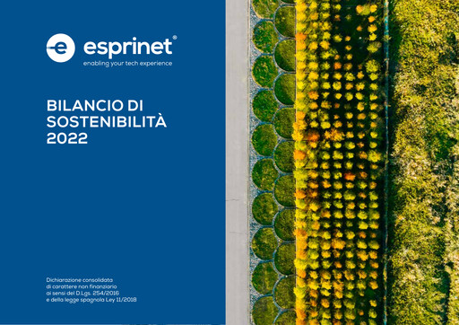 Thumbnail Esprinet Sustainability Report 2022