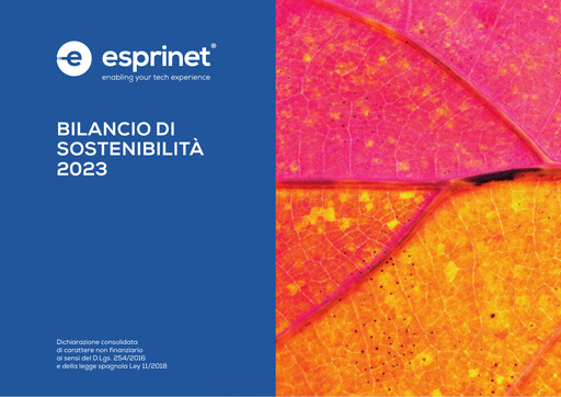 Thumbnail Esprinet Sustainability Report 2023