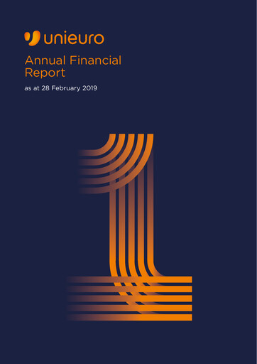 Thumbnail Unieuro Annual Report 2018-2019