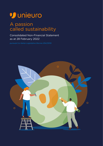 Thumbnail Unieuro Sustainability Report 2021-2022