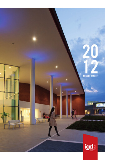 Thumbnail Immobiliare Grande Distribuzione SIIQ Annual Report 2012