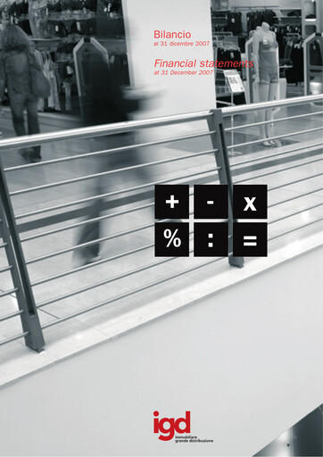 Thumbnail Immobiliare Grande Distribuzione SIIQ Financial Statement 2007