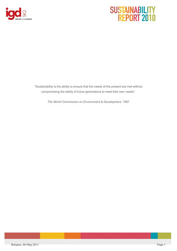 Thumbnail Immobiliare Grande Distribuzione SIIQ Sustainability Report 2010