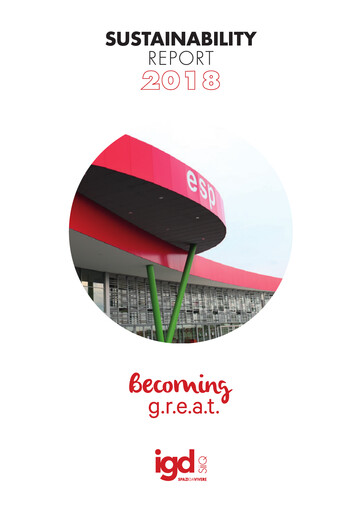 Thumbnail Immobiliare Grande Distribuzione SIIQ Sustainability Report 2018