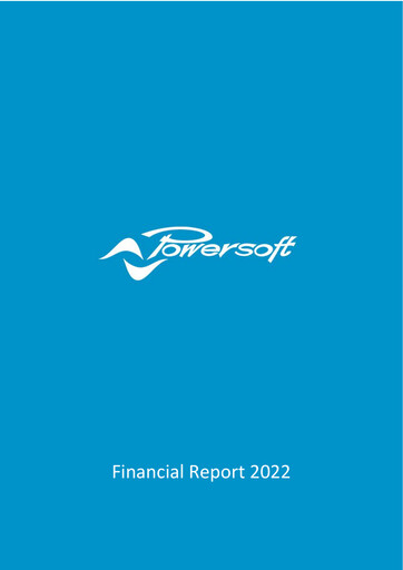 Miniature Powersoft Rapport financier 2022