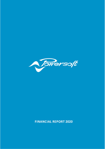 Miniature Powersoft Rapport financier 2020