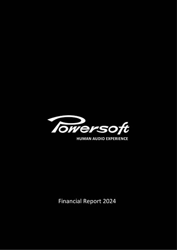 Miniature Powersoft Rapport financier 2024