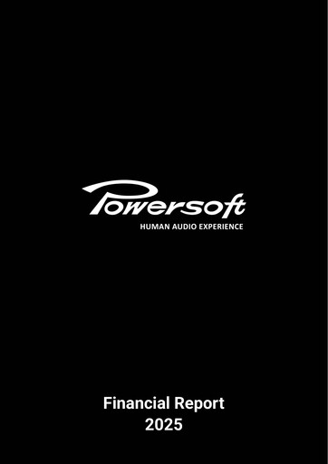 Miniature Powersoft Rapport financier 2025