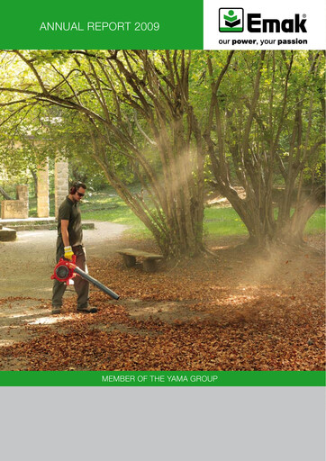 Thumbnail Emak S.p.A. Annual Report 2009