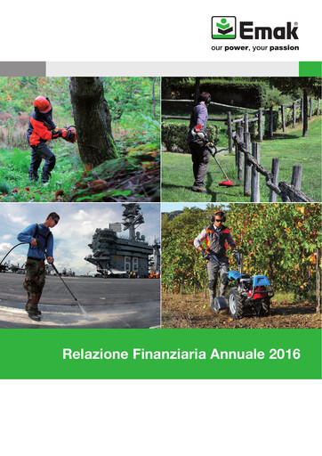 Thumbnail Emak S.p.A. Financial Report 2016
