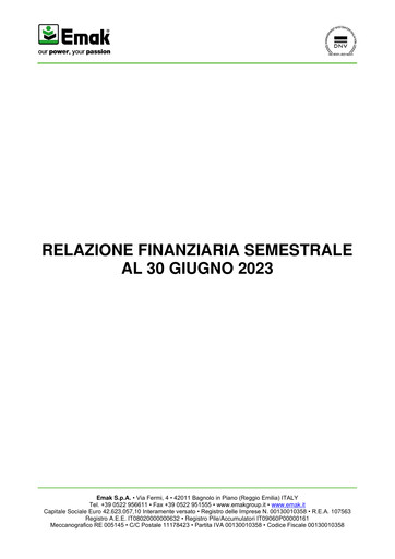 Thumbnail Emak S.p.A. Half-year Report 2023-h1