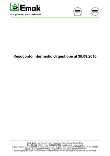 Thumbnail Emak S.p.A. Quarterly Report 2016-q3