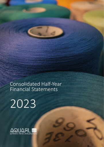 Miniature Aquafil Rapport semestriel 2023-h1