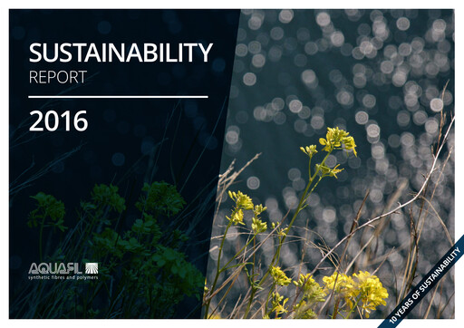 Thumbnail Aquafil Sustainability Report 2016