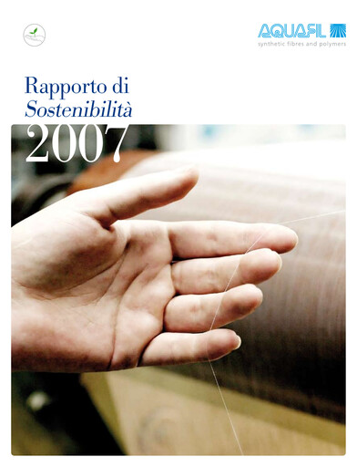 Thumbnail Aquafil Sustainability Report 2007