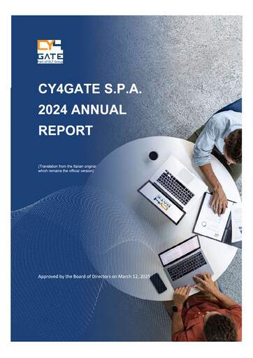 Thumbnail Cy4gate Annual Report 2024