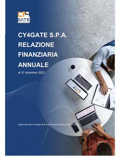 Miniature Cy4gate Rapport financier 2023