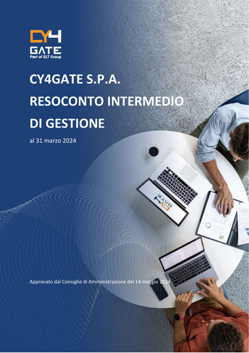 Miniature Cy4gate Rapport trimestriel 2024-q1