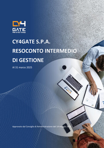 Miniature Cy4gate Rapport trimestriel 2025-q1