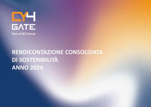 Thumbnail Cy4gate Sustainability Report 2024