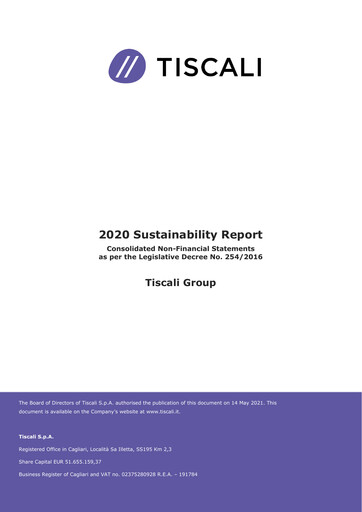 Miniature Tessellis Rapport de durabilité 2020