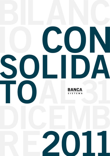 Thumbnail Banca Sistema S.p.A. Annual Report 2011