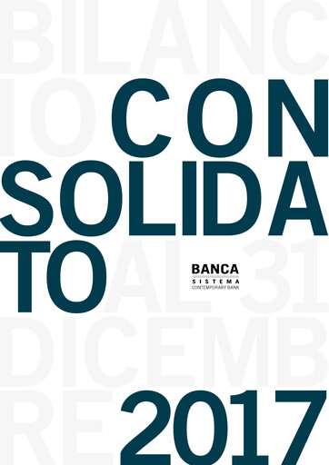 Thumbnail Banca Sistema S.p.A. Annual Report 2017
