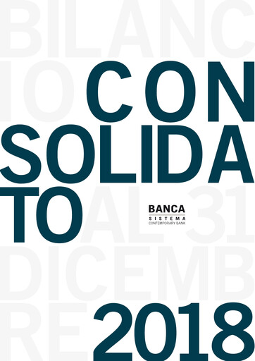 Thumbnail Banca Sistema S.p.A. Annual Report 2018