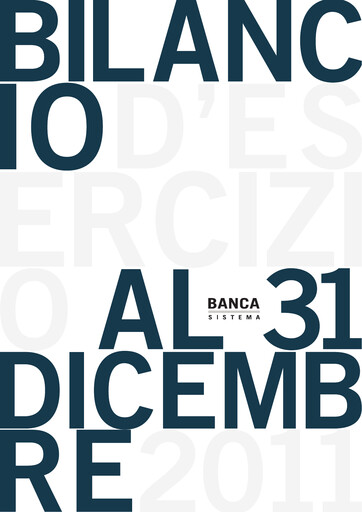 Thumbnail Banca Sistema S.p.A. Financial Statement 2011