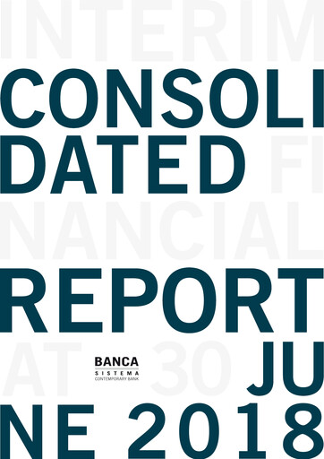 Thumbnail Banca Sistema S.p.A. Half-year Report 2018-h1