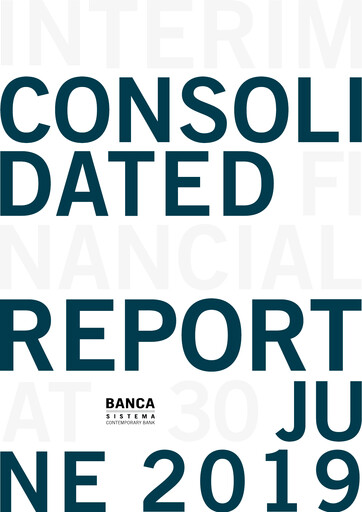 Thumbnail Banca Sistema S.p.A. Half-year Report 2019-h1
