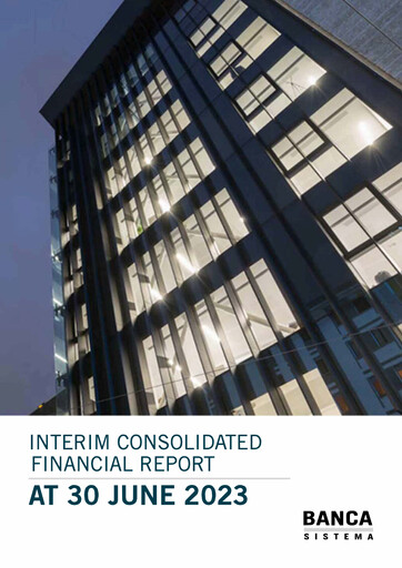 Thumbnail Banca Sistema S.p.A. Half-year Report 2023-h1