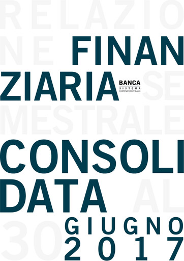 Thumbnail Banca Sistema S.p.A. Half-year Report 2017-h1