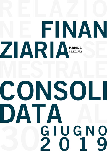 Thumbnail Banca Sistema S.p.A. Half-year Report 2019-h1