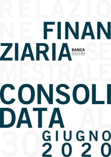 Thumbnail Banca Sistema S.p.A. Half-year Report 2020-h1