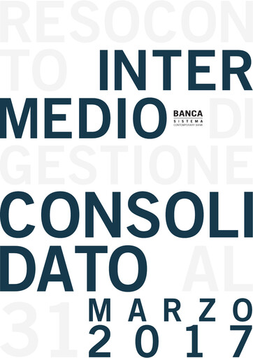 Thumbnail Banca Sistema S.p.A. Quarterly Report 2017-q1