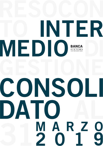 Thumbnail Banca Sistema S.p.A. Quarterly Report 2019-q1