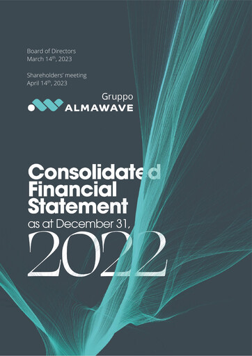 Miniature Almawave Rapport annuel 2022
