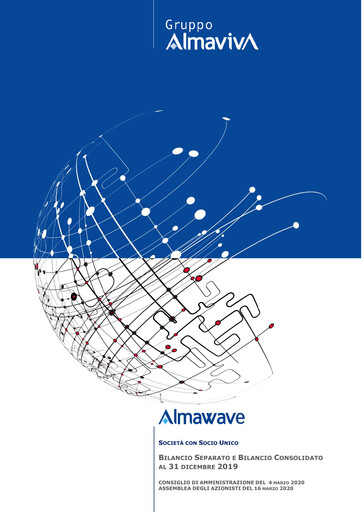 Thumbnail Almawave Financial Statement 2019