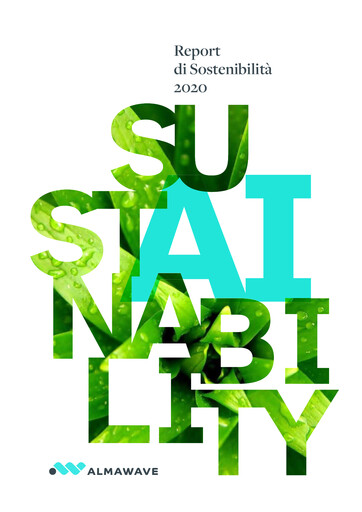 Thumbnail Almawave Sustainability Report 2020