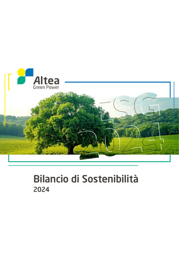 Thumbnail Altea Green Power S.p.A. ESG Report 2024