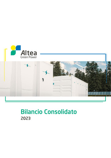 Thumbnail Altea Green Power S.p.A. Financial Report 2023