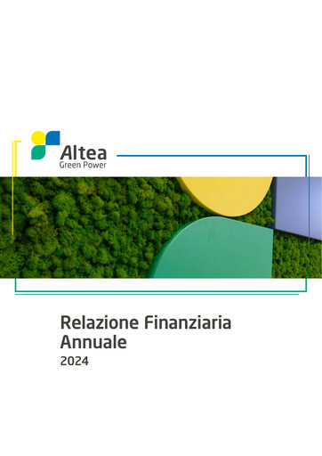 Thumbnail Altea Green Power S.p.A. Financial Report 2024