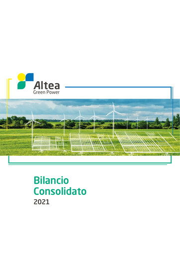 Thumbnail Altea Green Power S.p.A. Financial Statement 2021