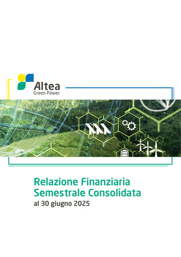 Thumbnail Altea Green Power S.p.A. Half-year Report 2025-h1