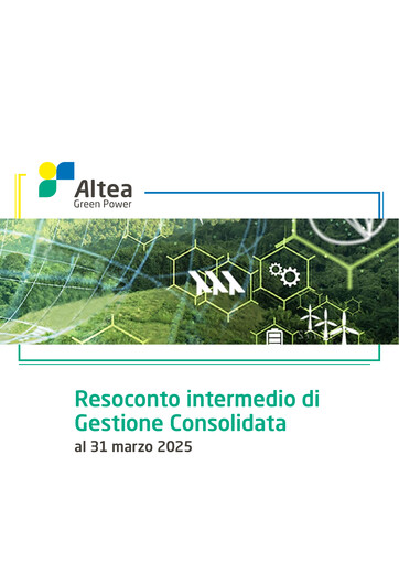 Thumbnail Altea Green Power S.p.A. Quarterly Report 2025-q1