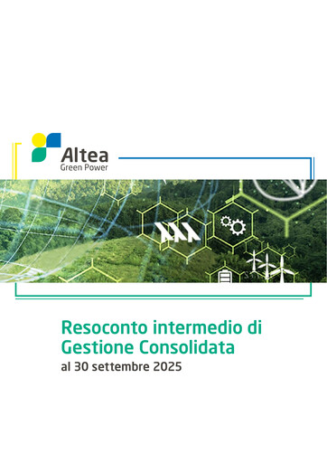 Thumbnail Altea Green Power S.p.A. Quarterly Report 2025-q3