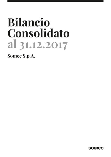 Thumbnail Somec S.p.A. Financial Statement 2017