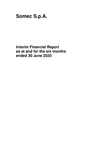 Thumbnail Somec S.p.A. Half-year Report 2020-h1