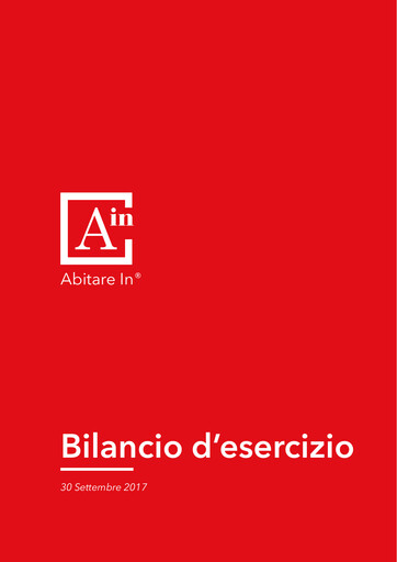 Vorschaubild Abitare In S.p.A. Finanzmitteilung 2017